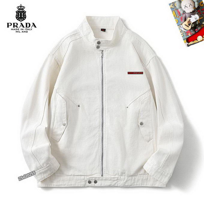 Prada Denim Jacket Mens ID:20250925-88